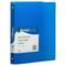 JAM Paper 3/4" Glass Twill Plastic 3-Ring Binders, 4ct.